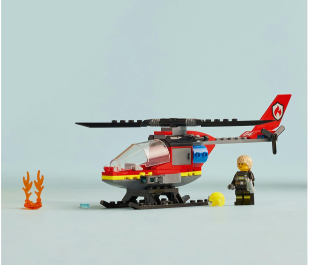 LEGO City 60411 Strażacki helikopter ratunkowy - 1202614 - zdjęcie 13
